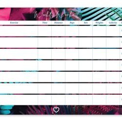 A4 Magnet Neon Planner