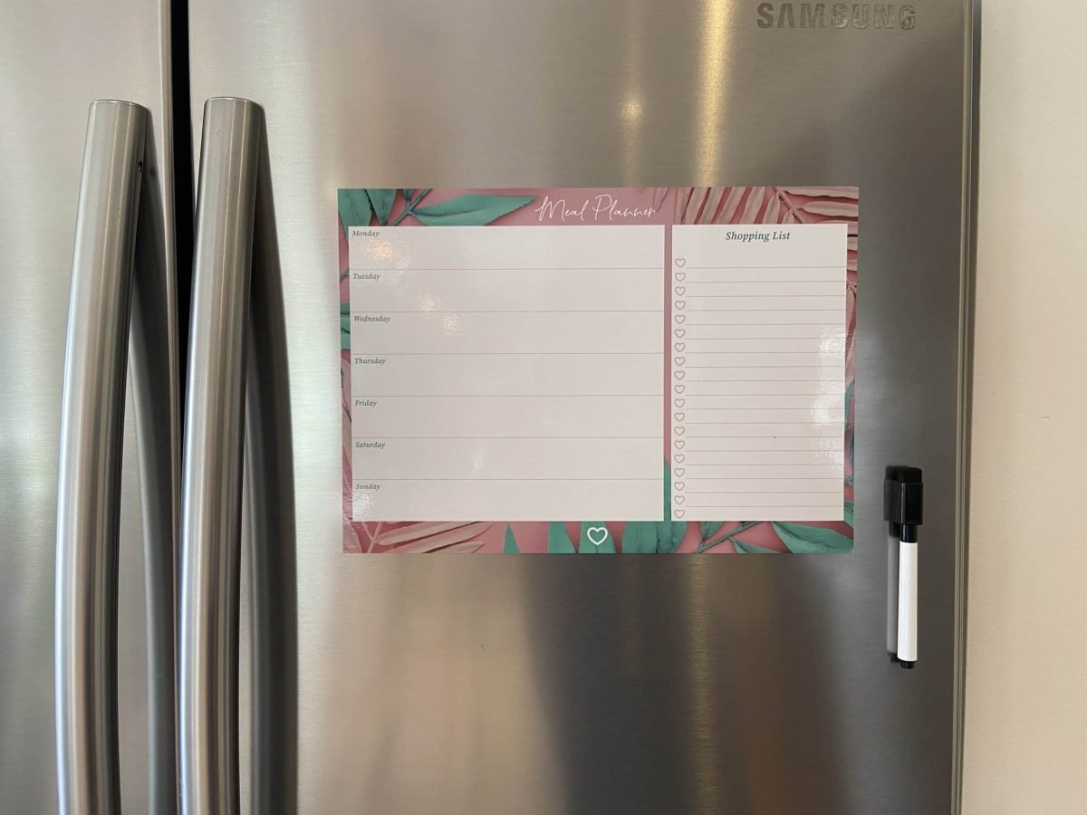 Magnetic Meal Planner Paradise