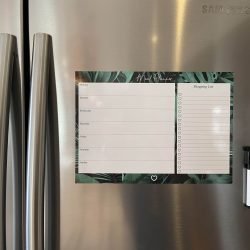 Magnetic Meal Planner Jungle